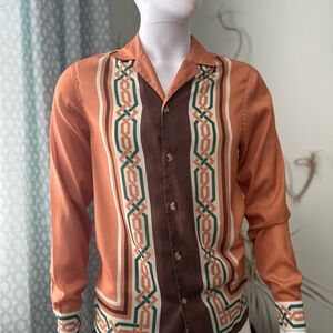 ASOS Design Orange and Tan Top